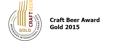 Craft Beer Award Gold 2015