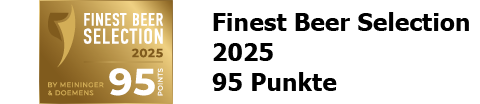 Finest Beer Selection 2025 95 Punkte
