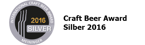 Craft Bier Award Silber 2016
