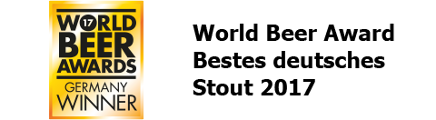 World Beer Award Bestes deutsches Stout 2017
