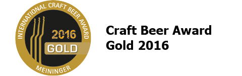 Craft Beer Award Gold 2016